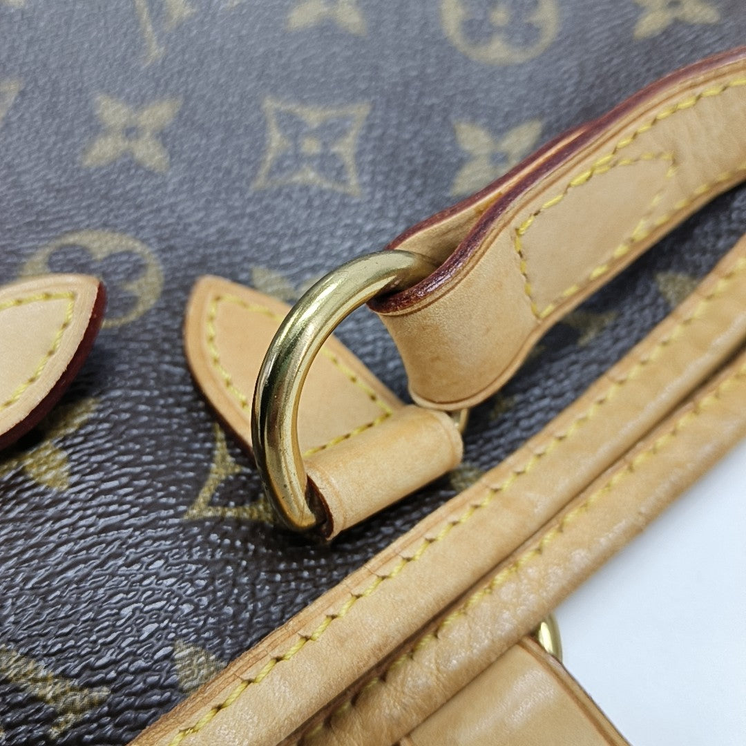 BATIGNOLLES MM Monogram Coated Canvas Brown