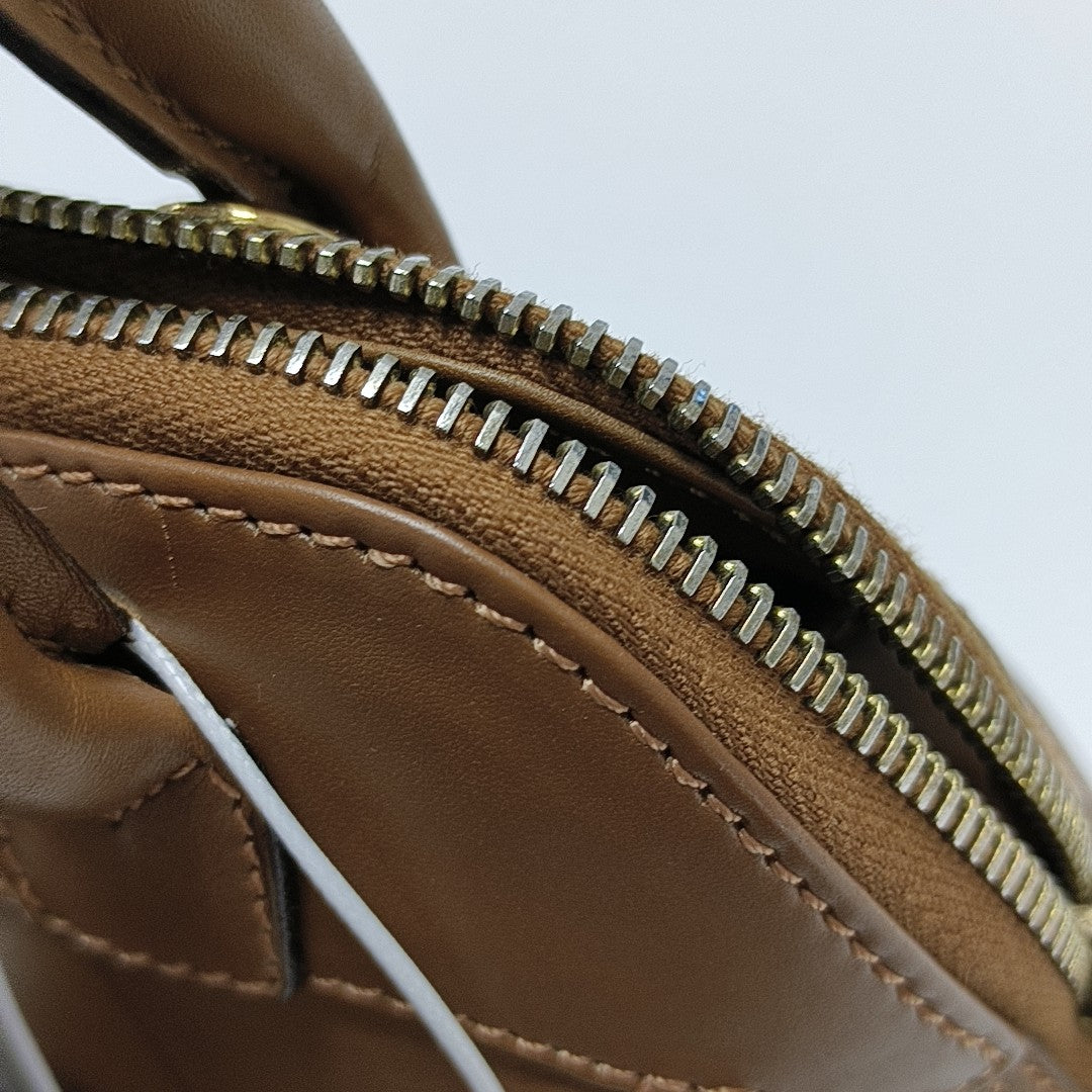 Calfskin Tote Bag Brown