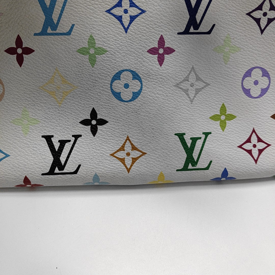 LV × TM RITA Monogram Coated Canvas White
