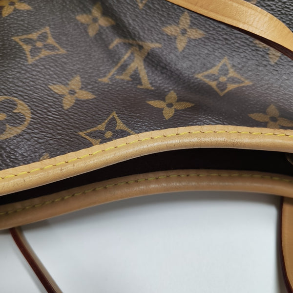 CARRYALL PM Monogram Coated Canvas Brown