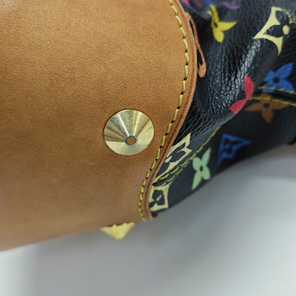 LV × TM JUDY Monogram Coated Canvas Black