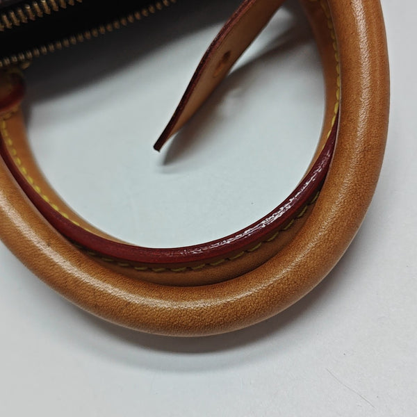 SPEEDY 25 Monogram Coated Canvas Brown
