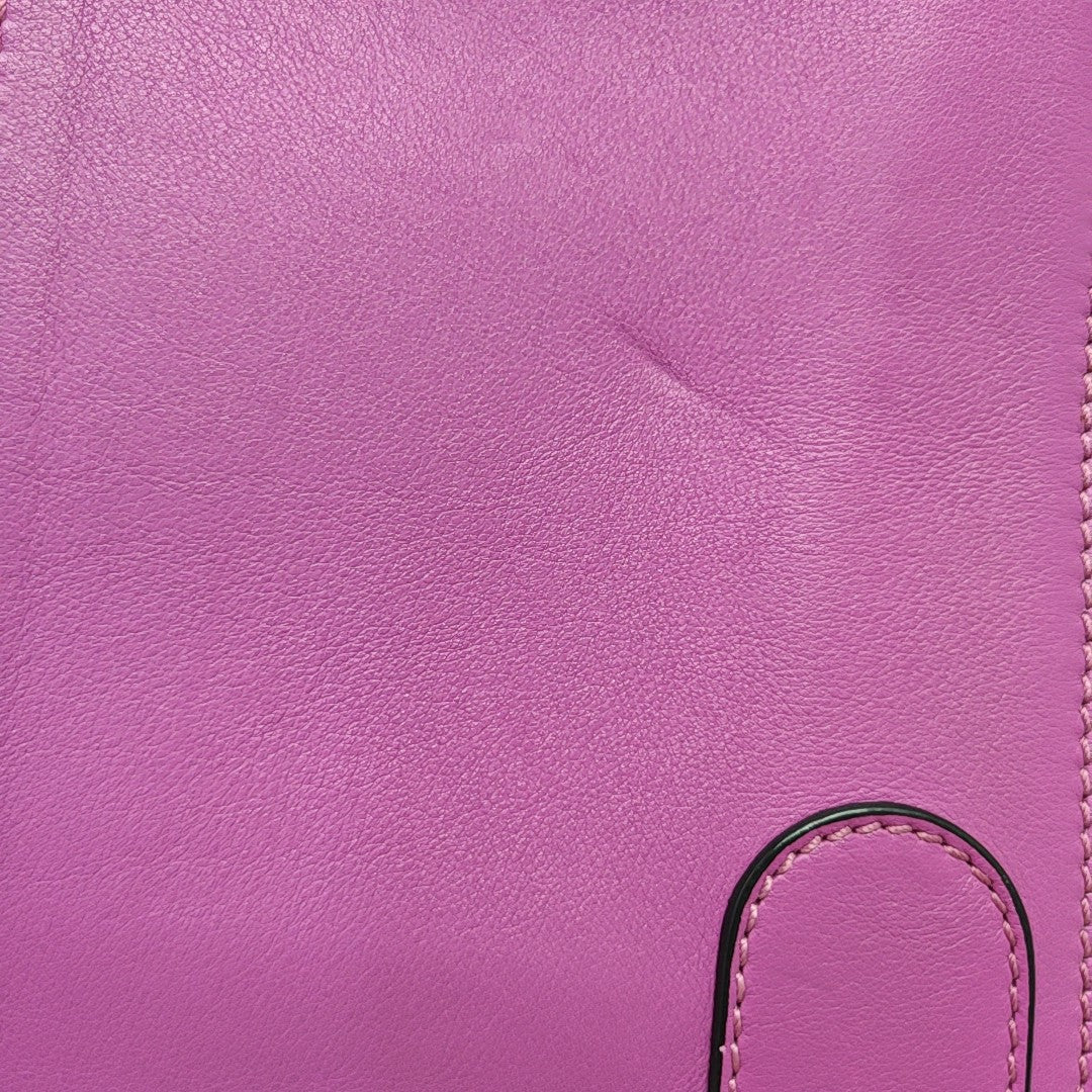 Calfskin Shoulder Bag Pink