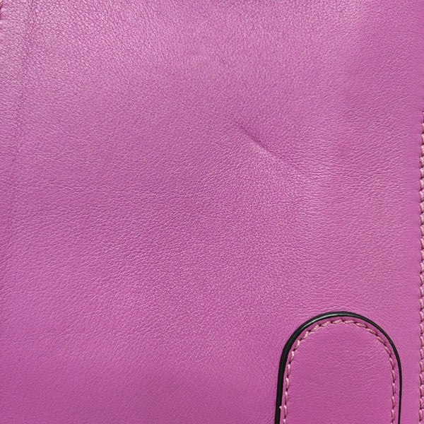 Calfskin Shoulder Bag Pink