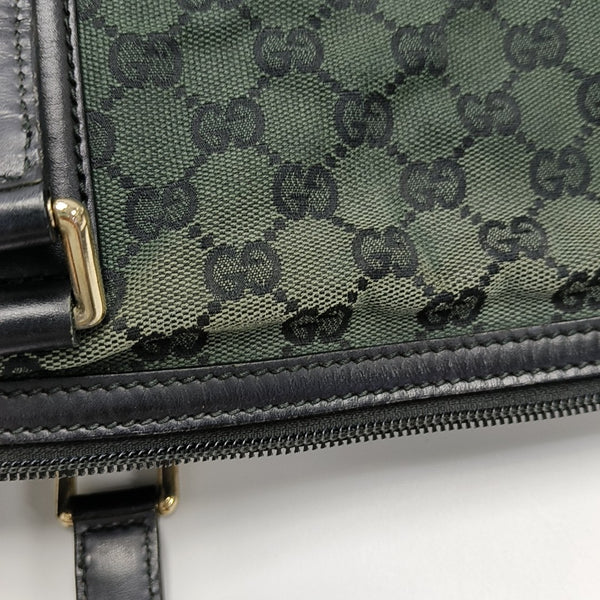 Monogram Canvas Green