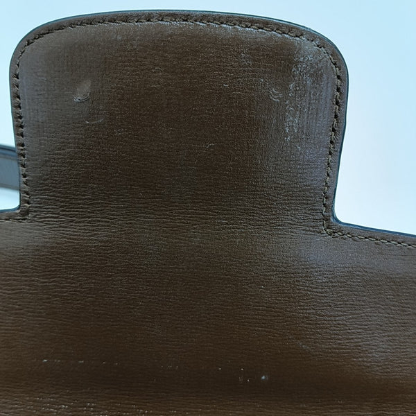 Horsebit 1955 Medium Monogram Coated Canvas Beige