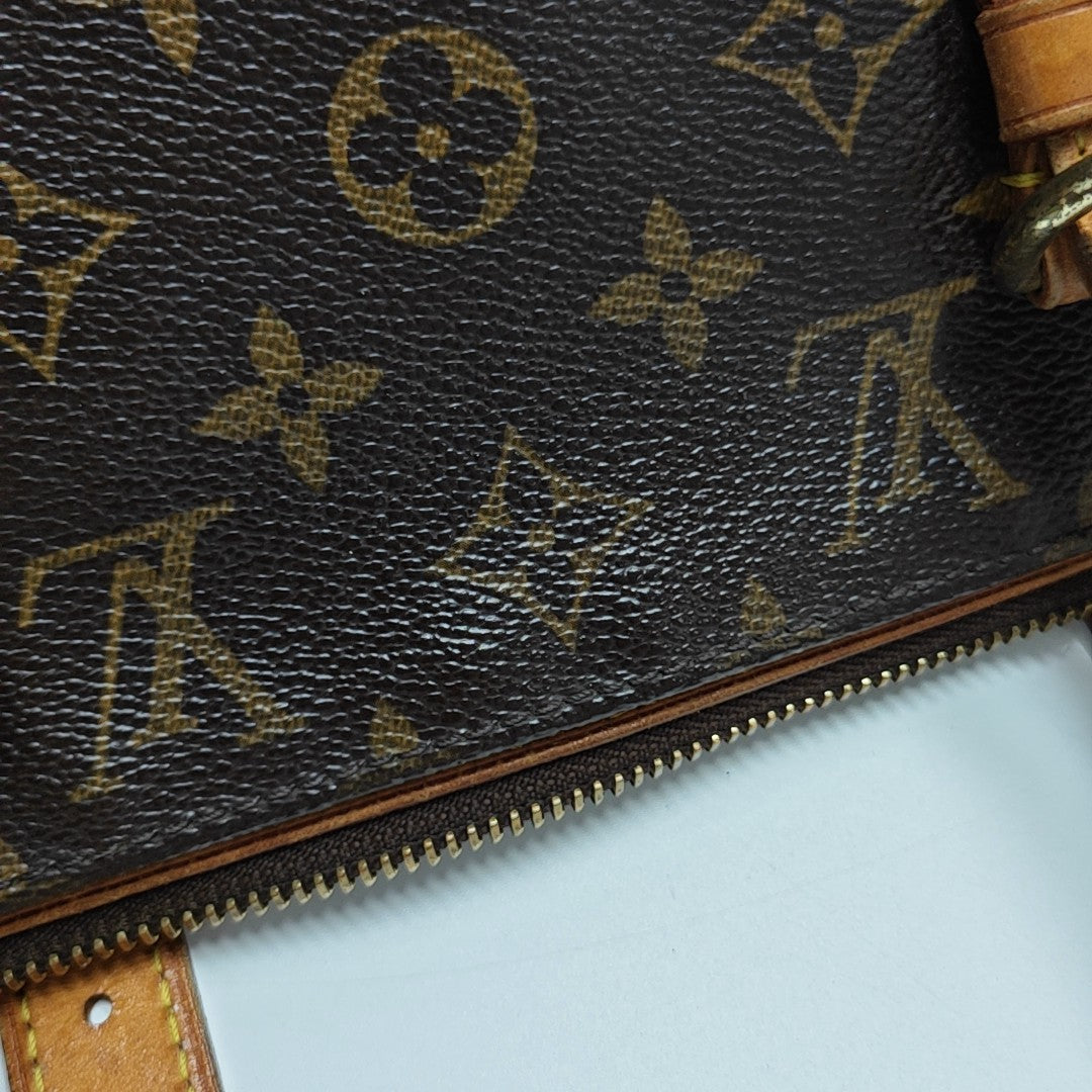 POPINCOURT Monogram Coated Canvas Brown