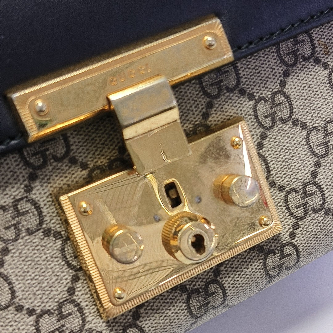 Padlock Small Monogram Coated Canvas Multicolor