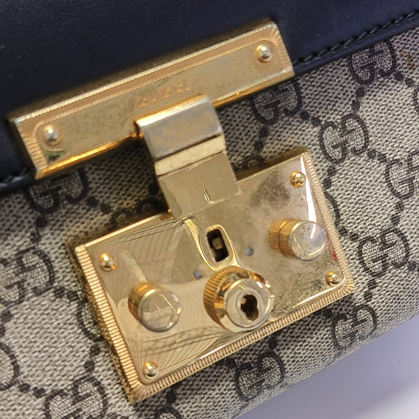 Padlock Small Monogram Coated Canvas Multicolor