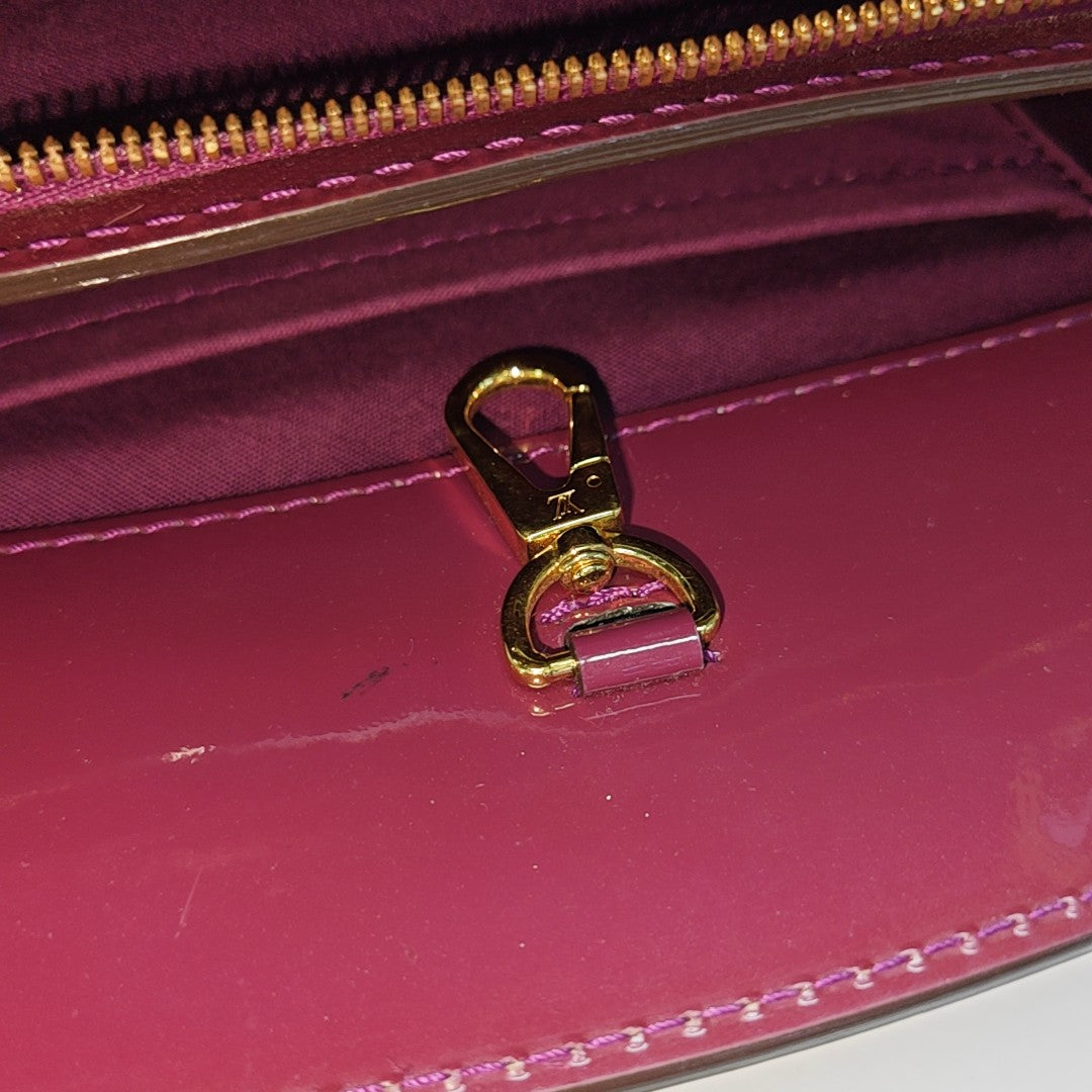 Patent Leather Crossbody Bag PM Purple
