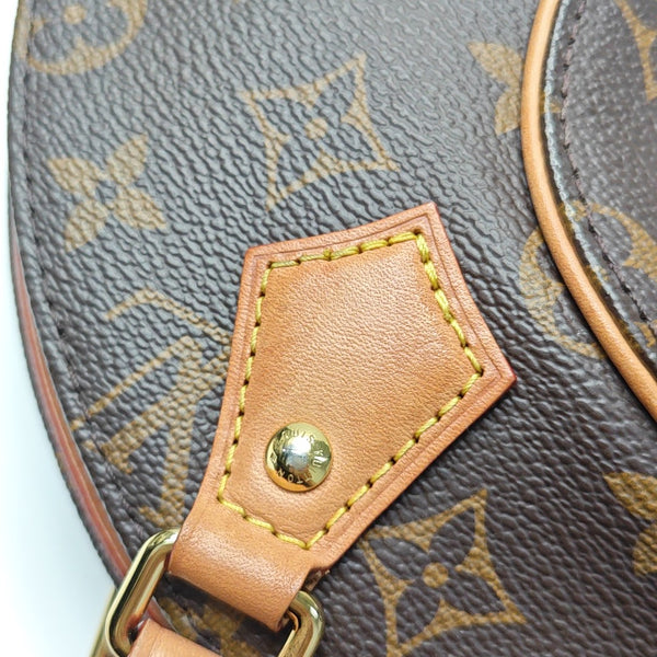 ELLIPSE Monogram Coated Canvas Brown