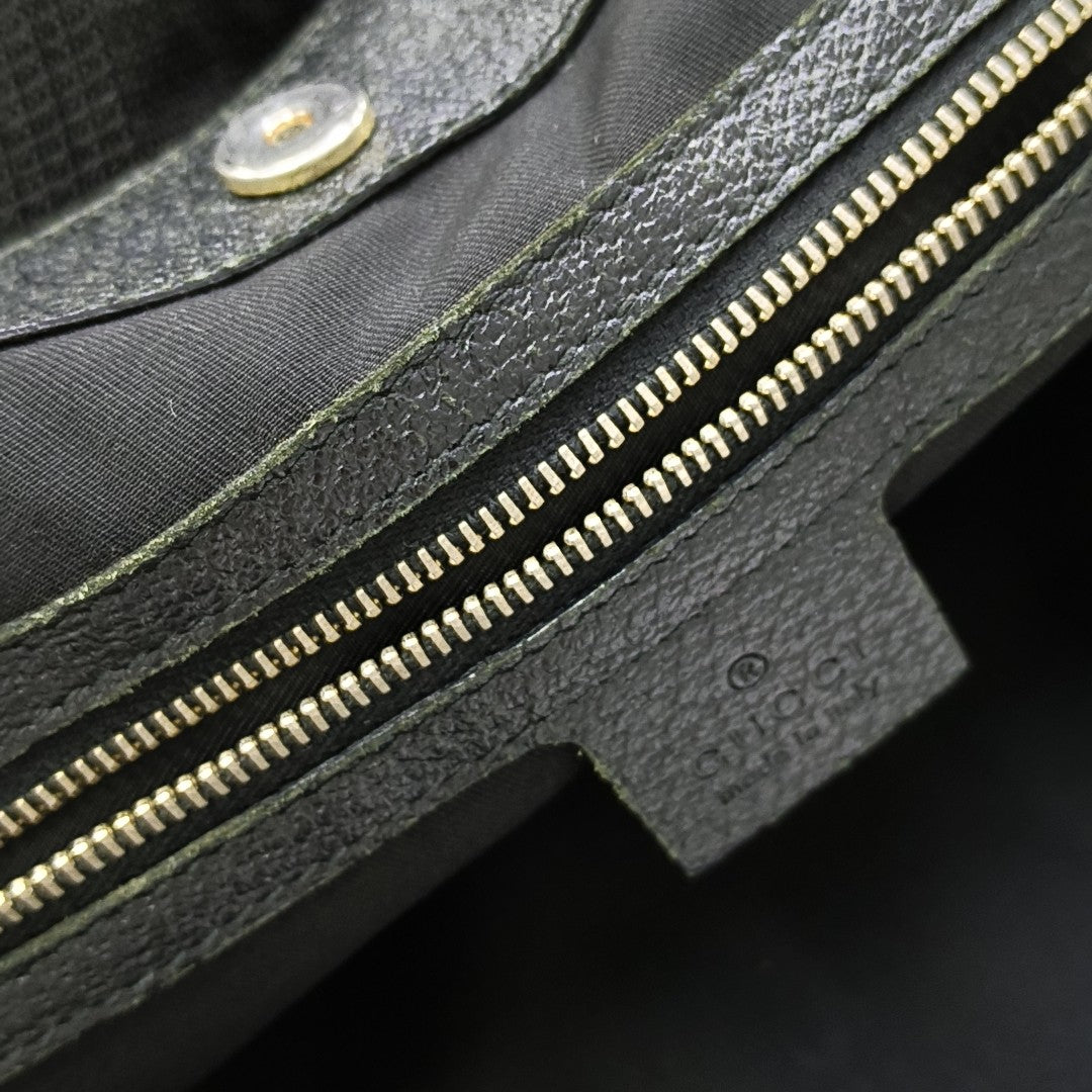 Monogram Canvas Top Handle Bag Black