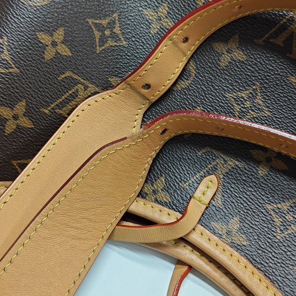 CARRYALL PM Monogram Coated Canvas Brown
