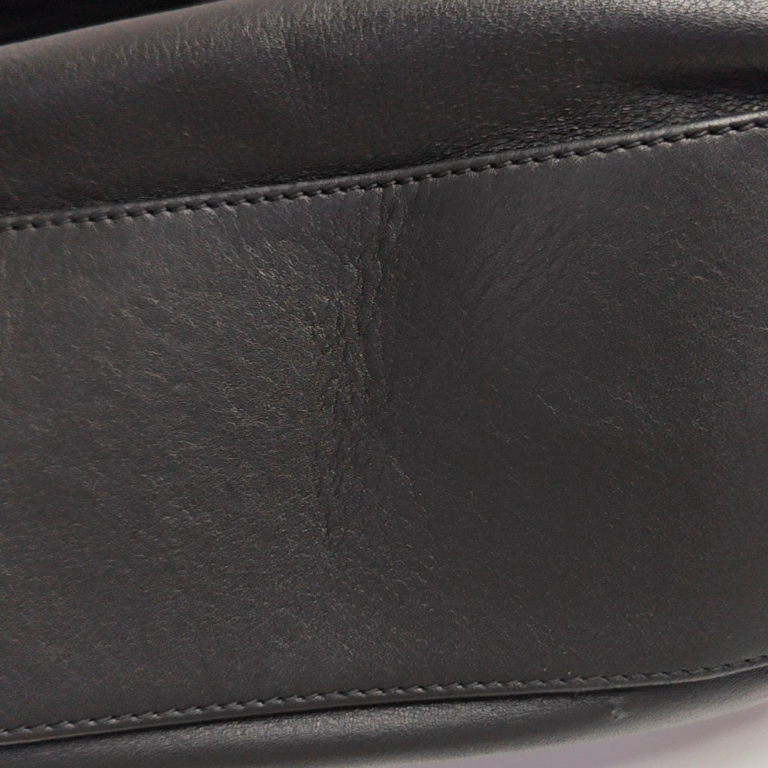 Calfskin Backpack Black
