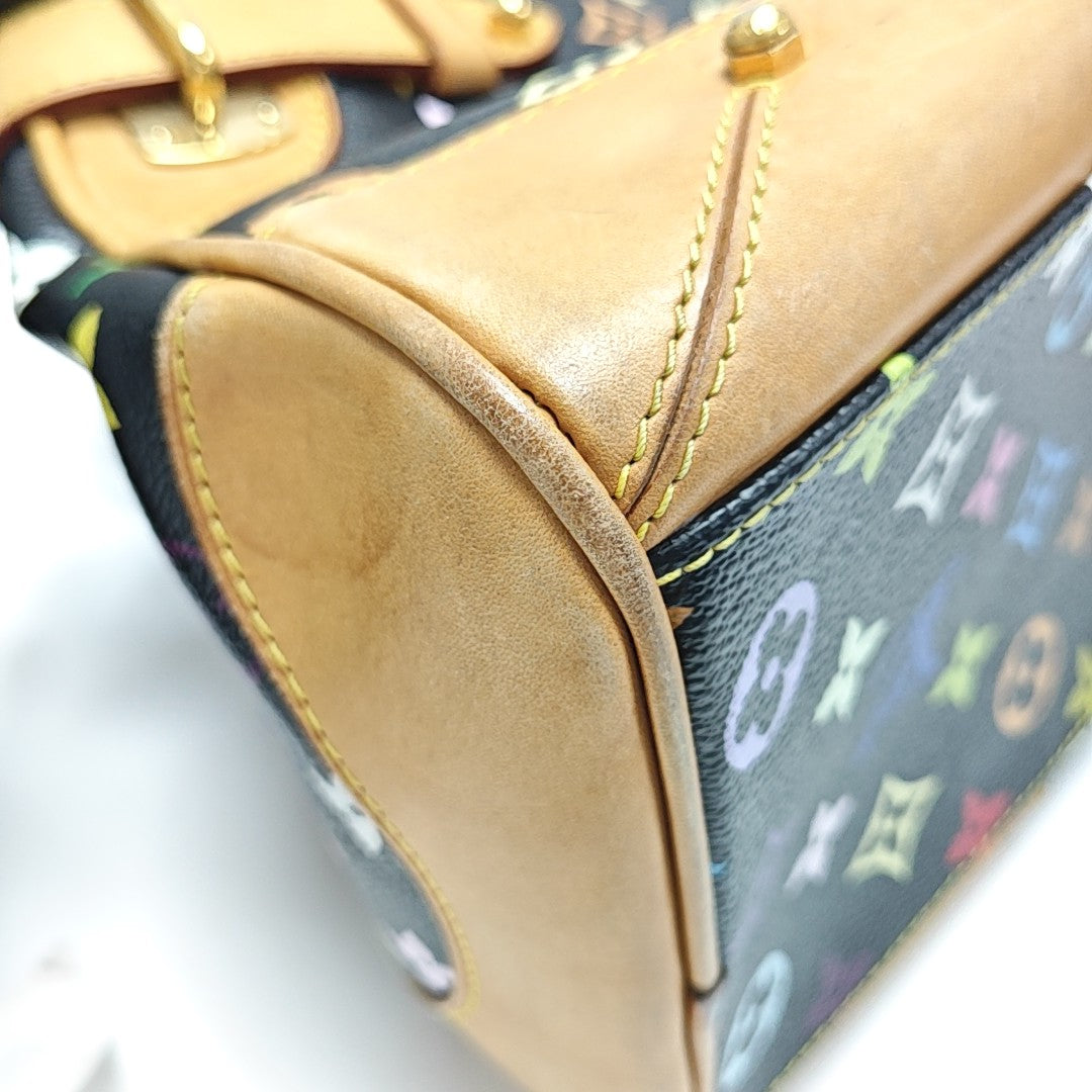LV × TM CLAUDIA Monogram Coated Canvas Black