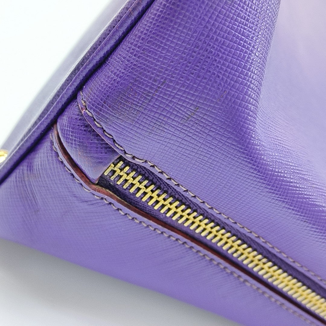 Promenade Saffiano Calfskin Purple