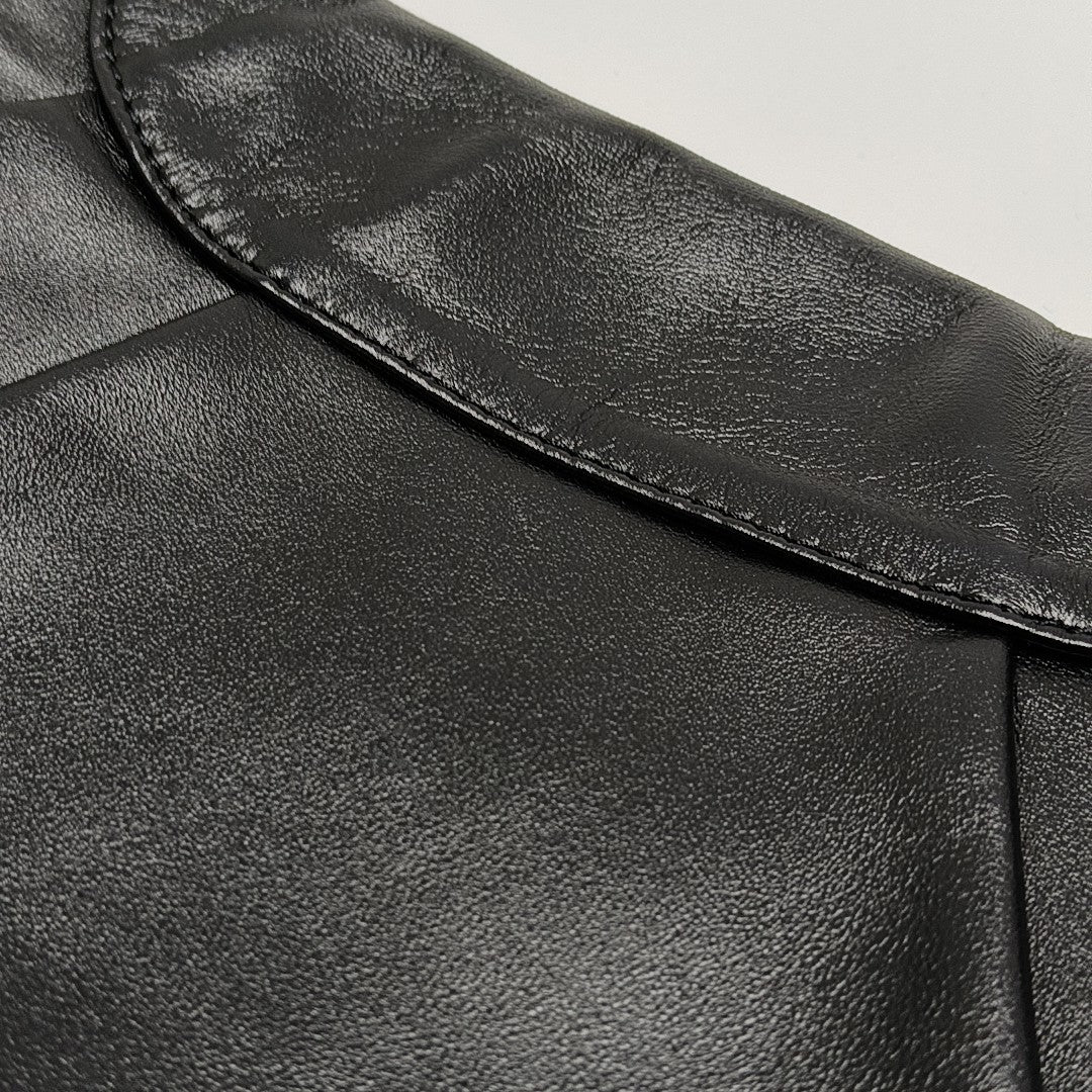SUNSET Monogram Lambskin Black