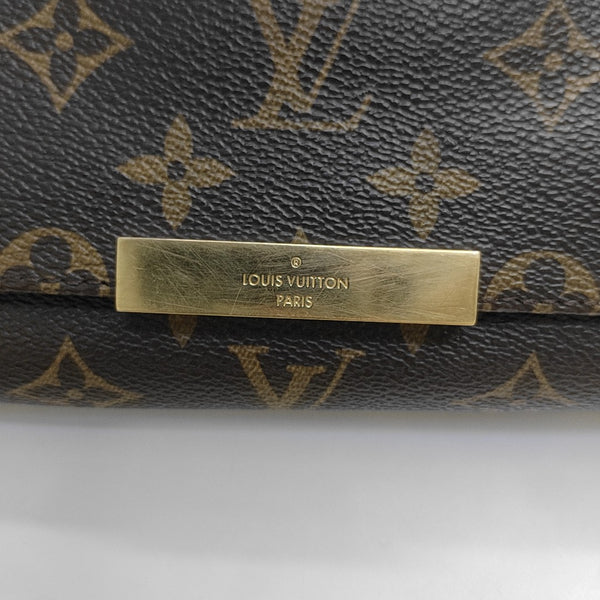 FAVORITE PM Monogram Coated Canvas Brown