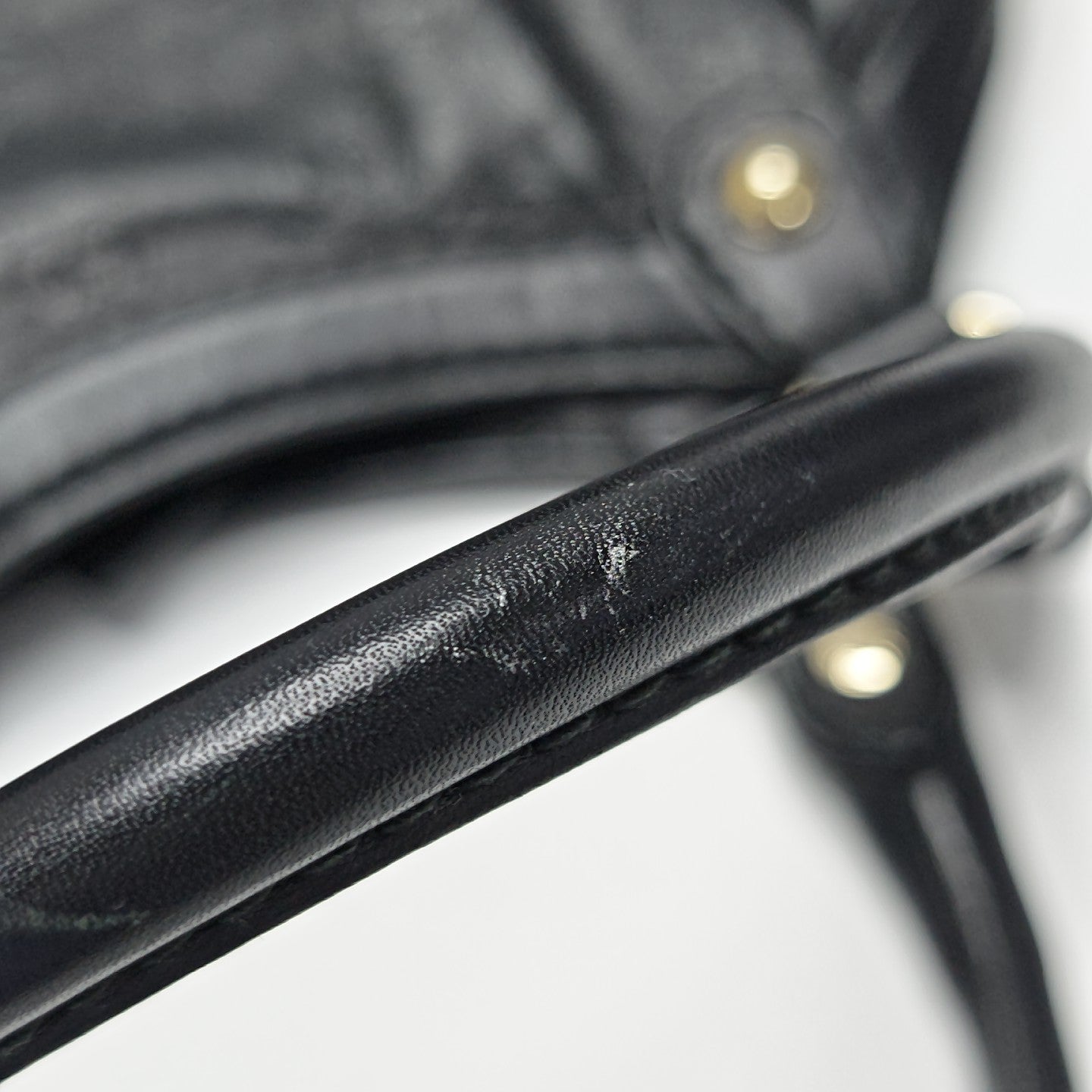 Sukey Monogram Calfskin Black