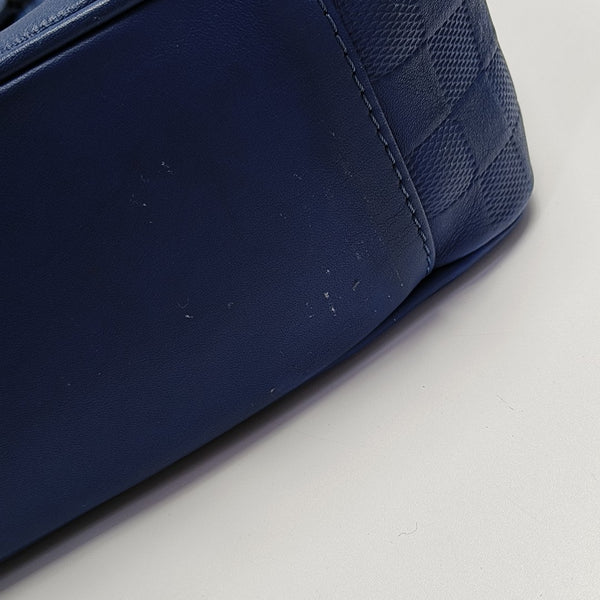 TADAO PM Damier Calfskin Blue