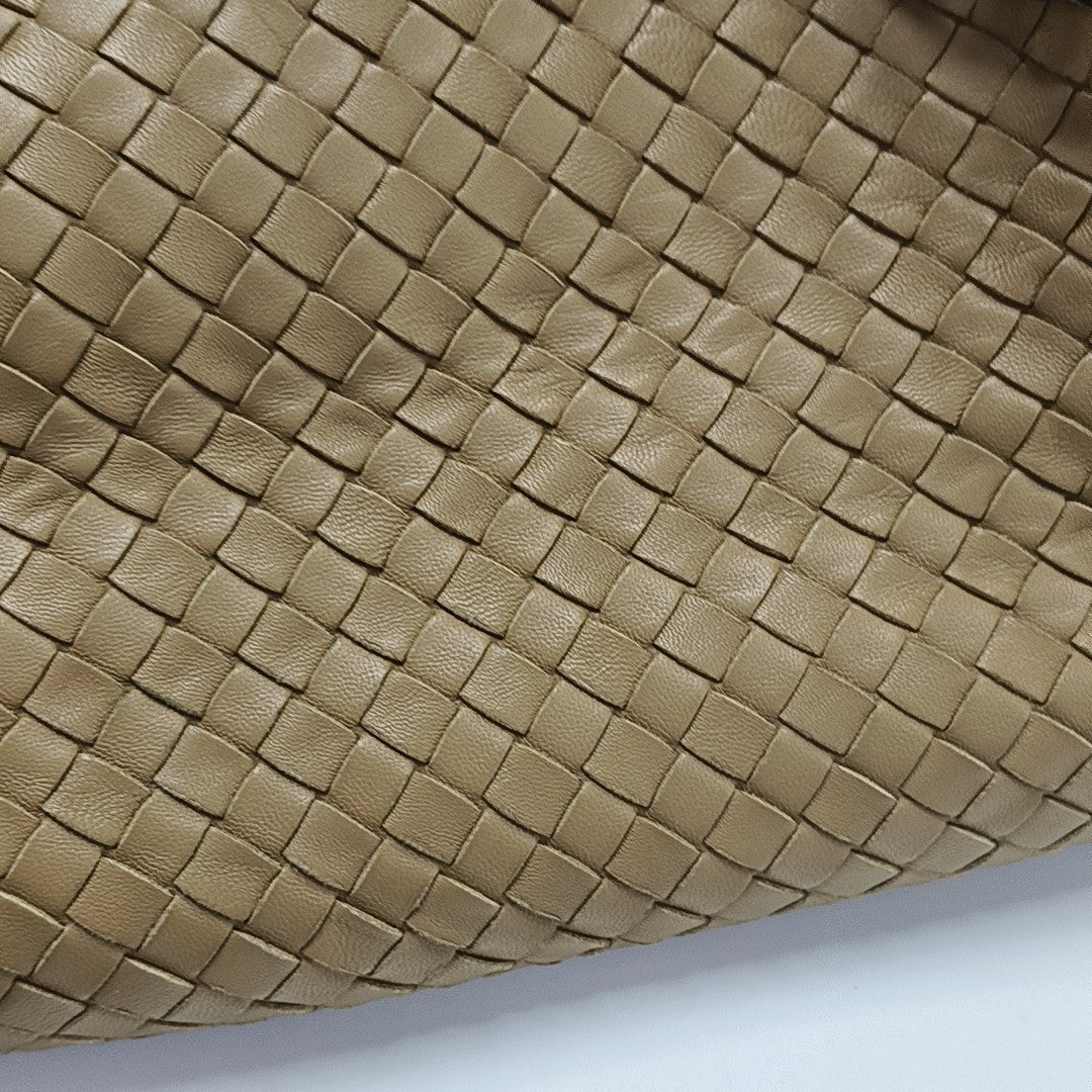 Lambskin Tote Bag Brown