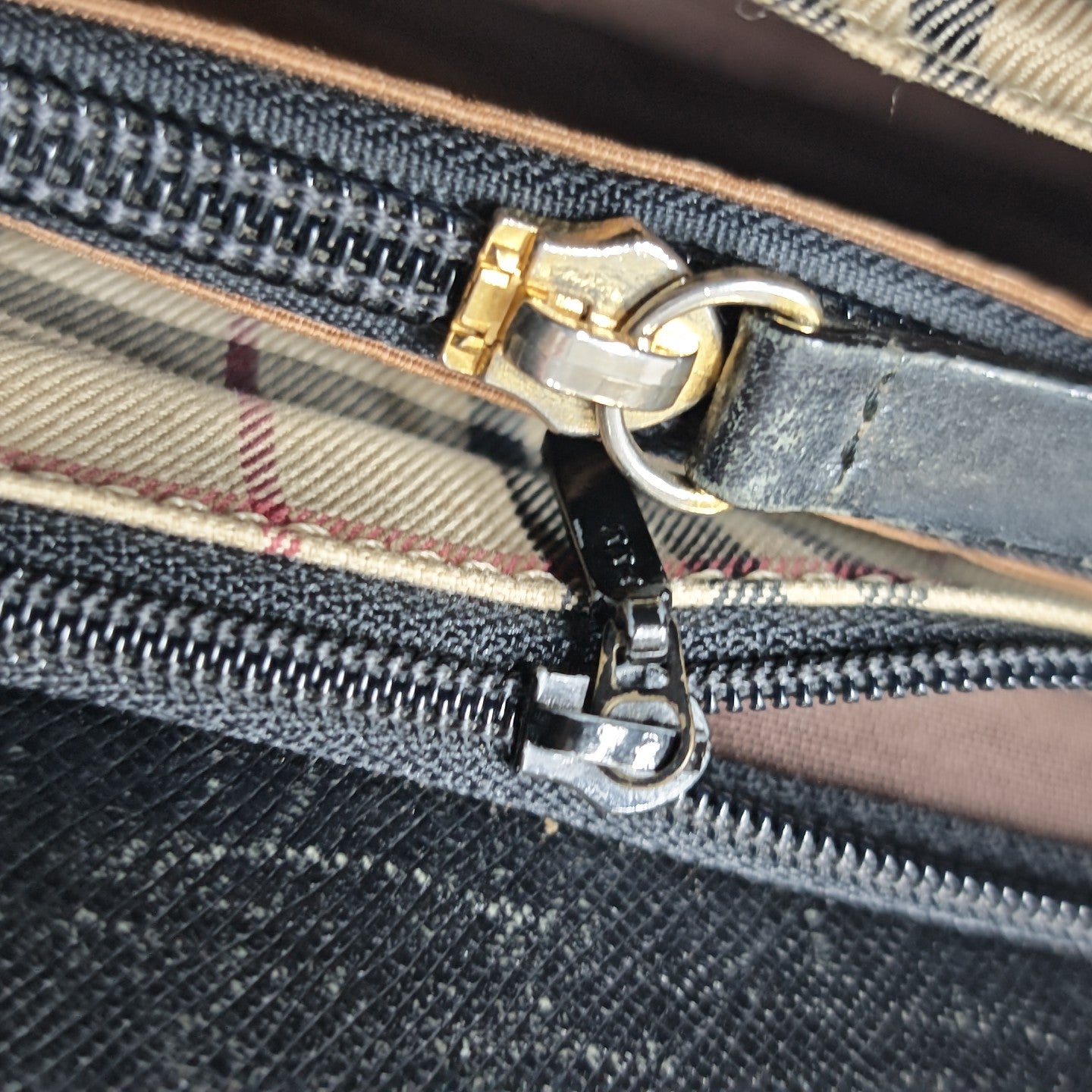 Calfskin Top Handle Bag Black