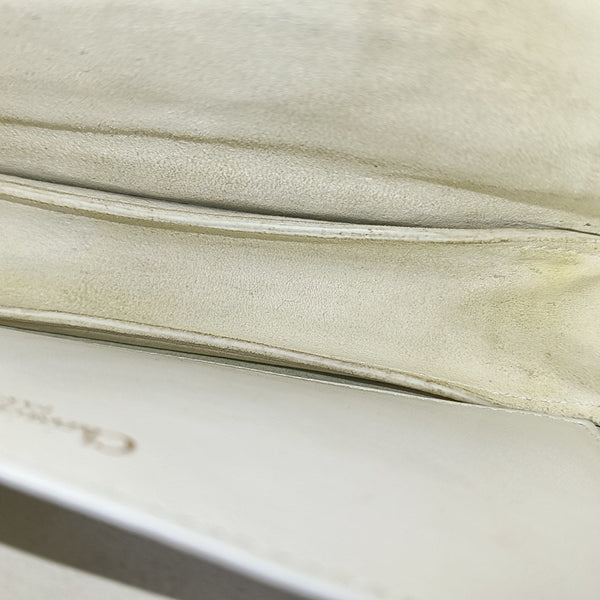 Calfskin Top Handle Bag White
