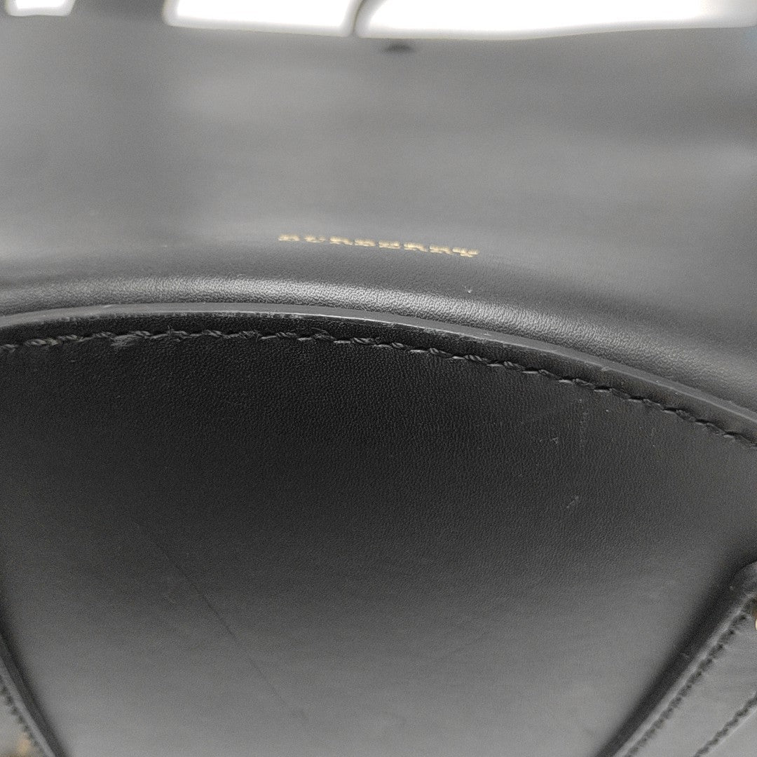 The Bucket Calfskin Black