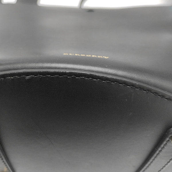 The Bucket Calfskin Black