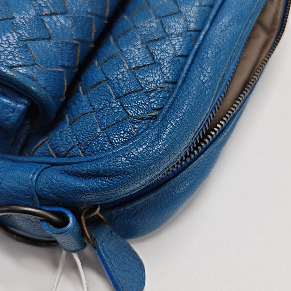 Calfskin Shoulder Bag Blue