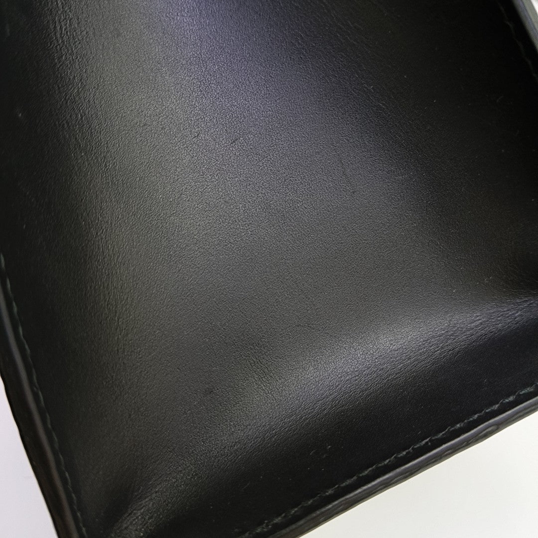 Padlock Small Calfskin Black