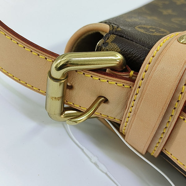 HUDSON PM Monogram Coated Canvas Brown