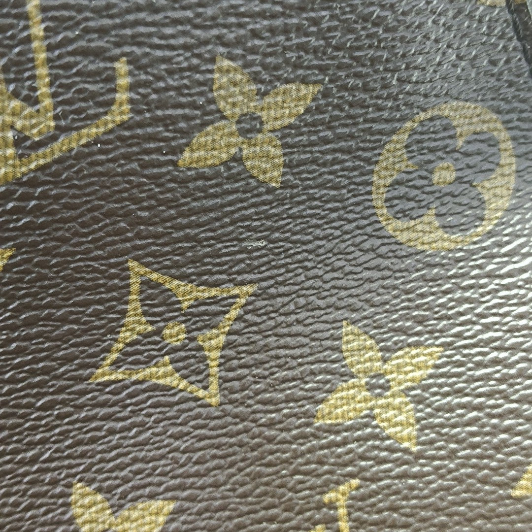 MONTAIGNE Monogram Coated Canvas Brown