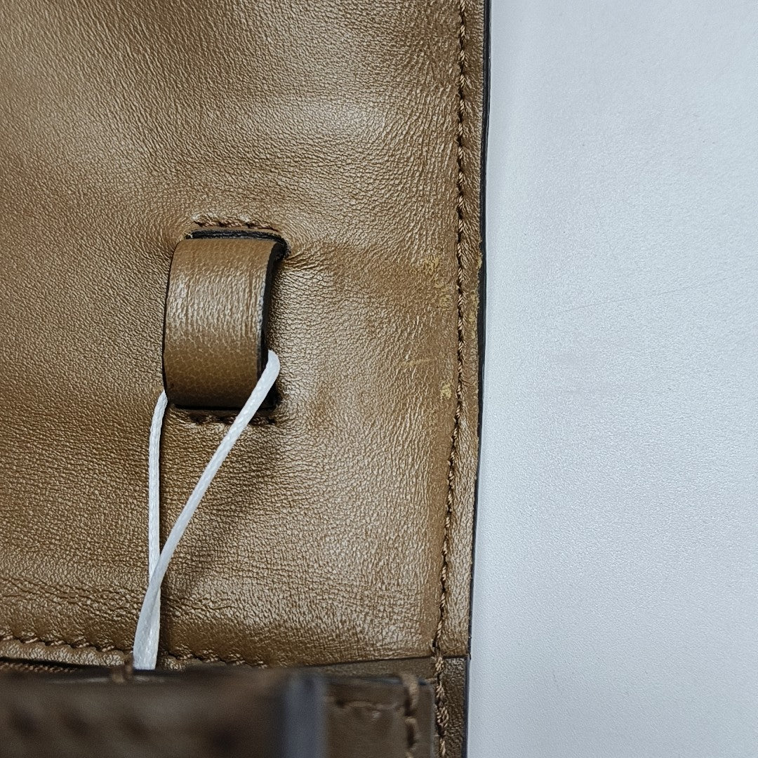 CLASSIC BOX Mini Calfskin Brown