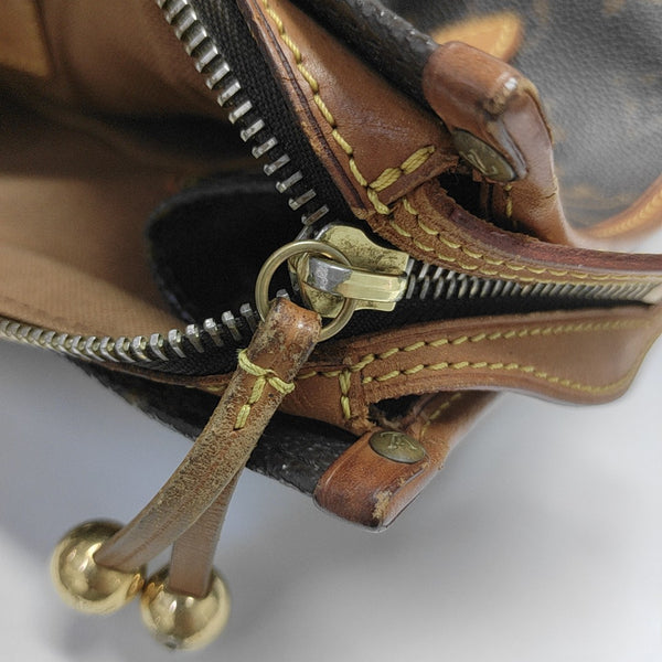 POPINCOURT Monogram Coated Canvas Brown