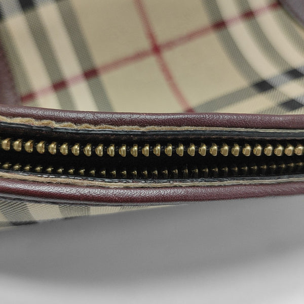 Canvas Shoulder Bag Beige