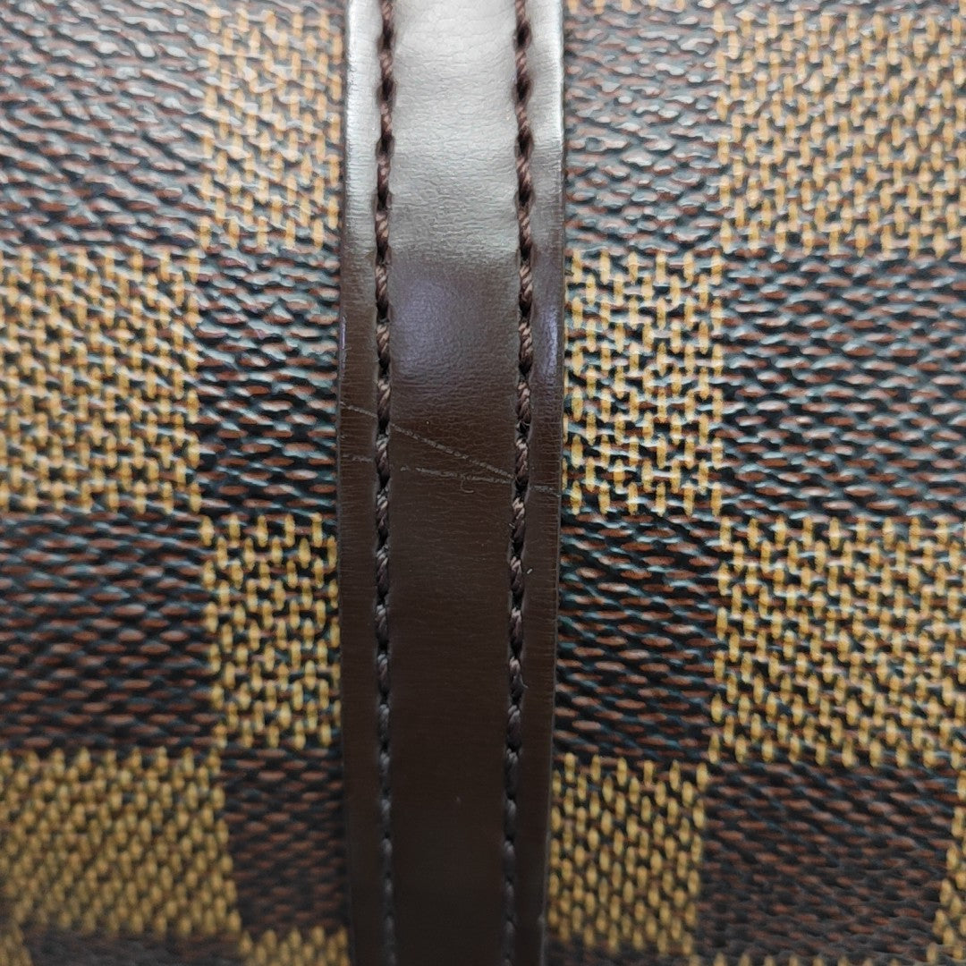 PAPILLON 30 Damier Ebene Coated Canvas Brown
