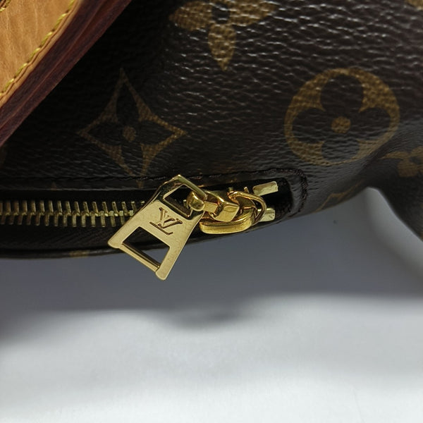 BUMBAG Monogram Coated Canvas Brown