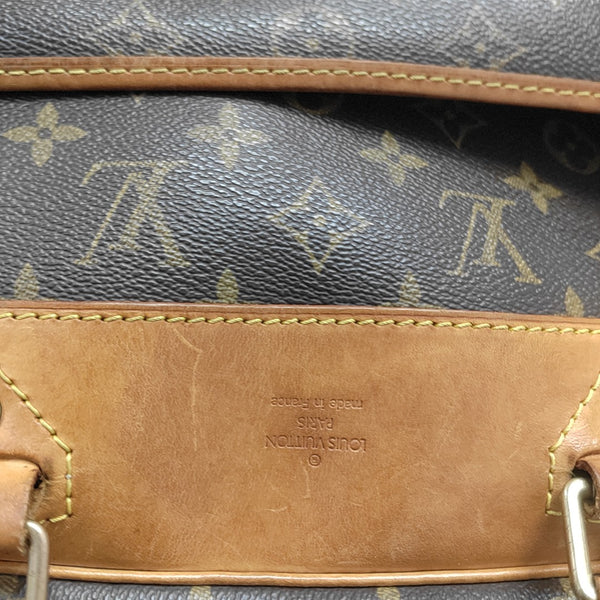 ALIZÉ Monogram Coated Canvas Brown