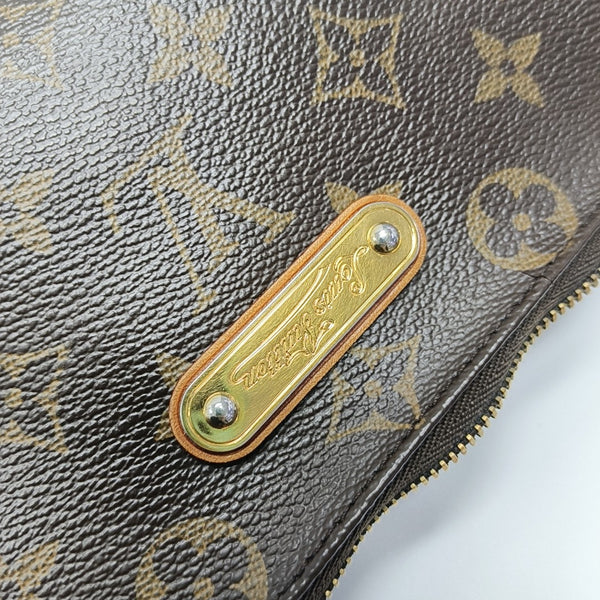 EVA Monogram Coated Canvas Brown