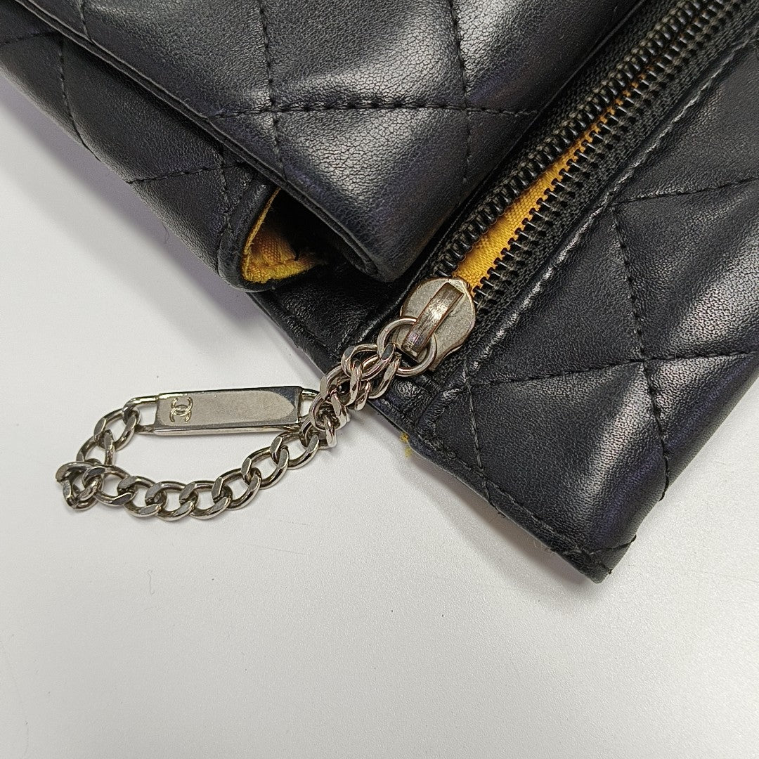 CAMBON Quilted Calfskin Black