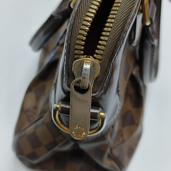 TREVI PM Damier Ebene Coated Canvas Brown