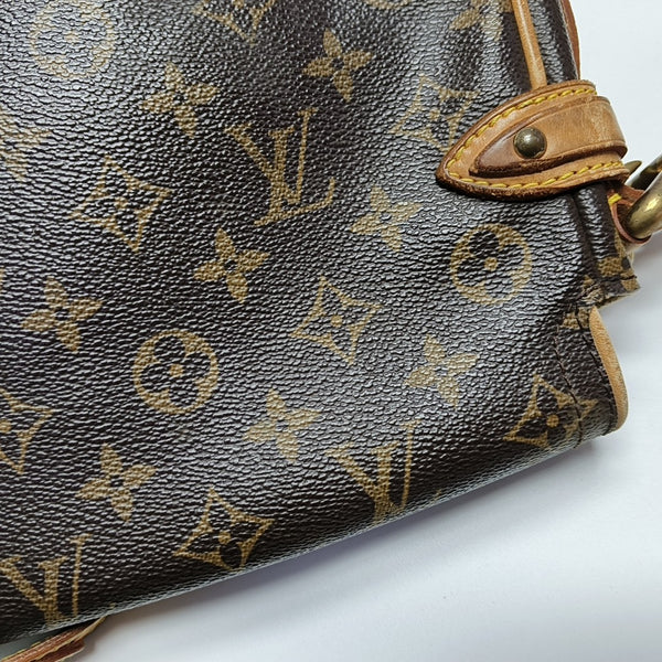 HUDSON PM Monogram Coated Canvas Brown