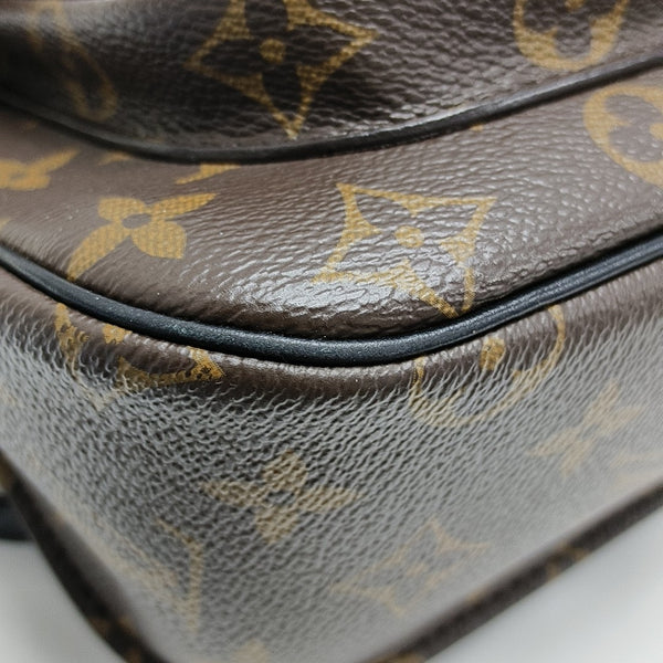 PASSY Monogram Coated Canvas Brown