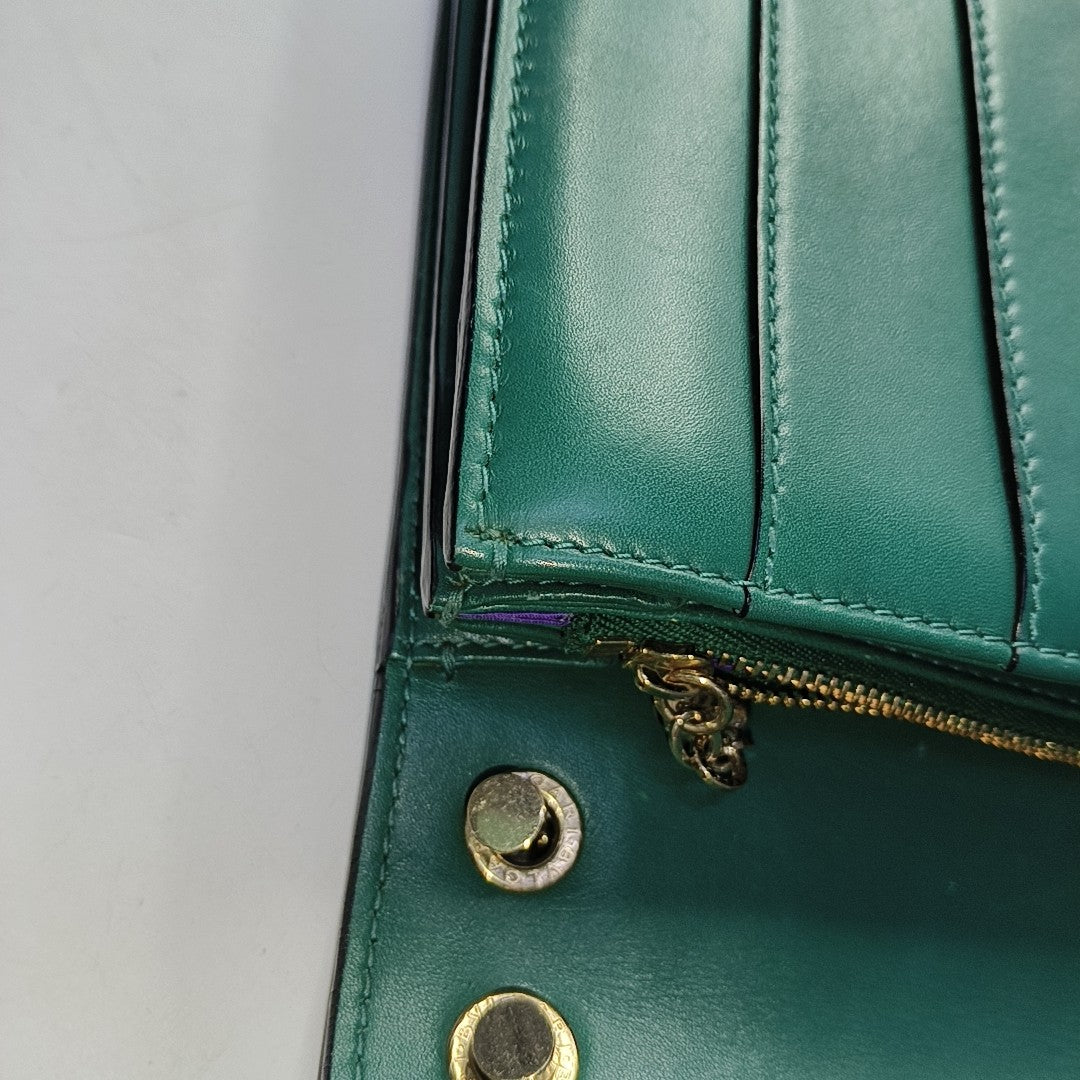 SERPENTI FOREVER Medium Calfskin Green