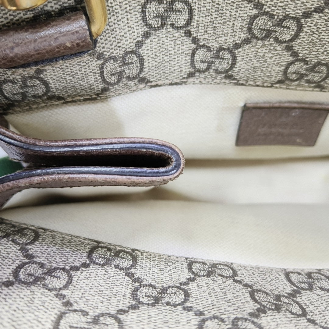 Neo Vintage Small Monogram Coated Canvas Beige
