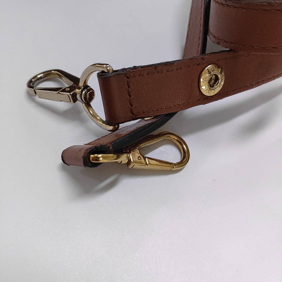 DAUPHINE MM Monogram Coated Canvas Brown