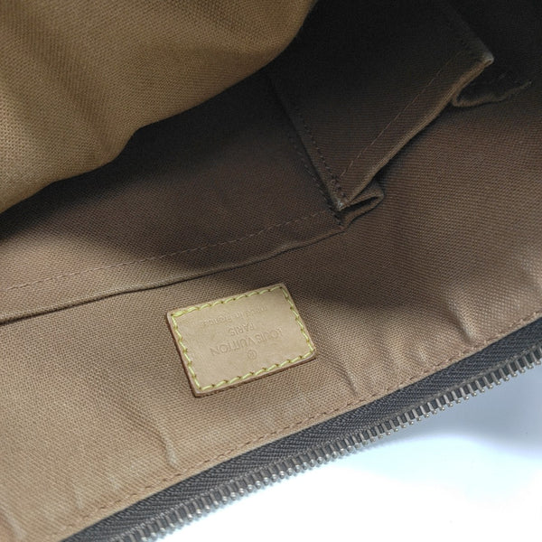 TULUM GM Monogram Coated Canvas Brown
