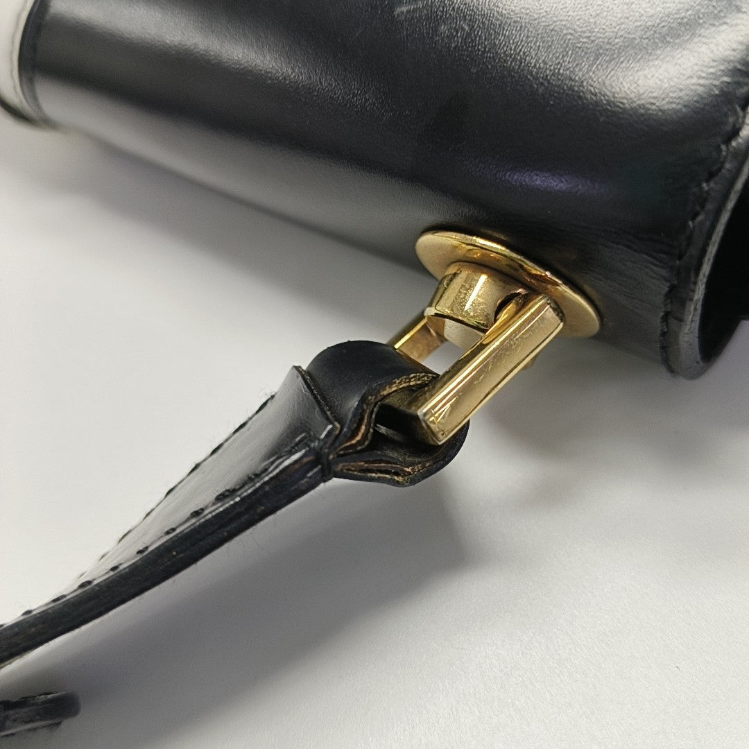Sophia Quilted Calfskin Black