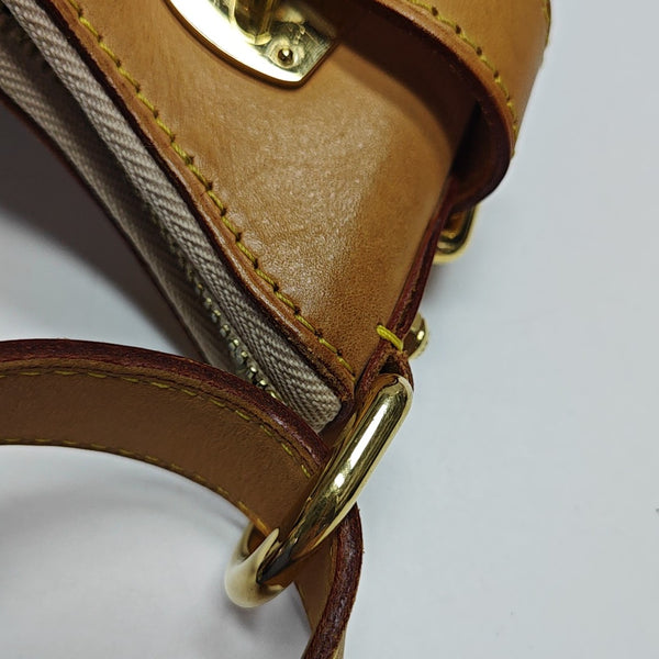 LV × TM GRETA Monogram Coated Canvas Black
